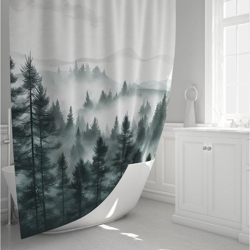 Rideau de douche Dessa, H 72 po x l 70 po