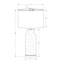 Lighting, 28 po, lampe de table, verre, contemporain, moderne-927939019