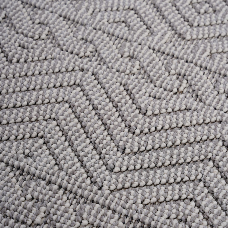 Tapis géométrique intérieur / extérieur, Tapis de couloir 2 pi 2 po x 8 pi