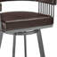 Tabouret de bar pivotant en similicuir Mod-532434697-532434703