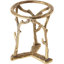 Porte-œuf en laiton House of Hampton®, pied de branche de brindille, diamètre de 3 po