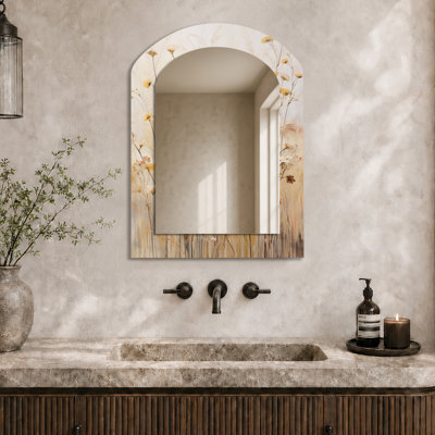 Miroir mural floral Floral