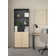 Embrie 6 Shelf Bookcase With 2 Doors, Home Office Storage
