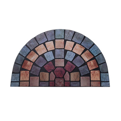 Allmon Eco-Friendly Scrape W44 x L75 cm Non-Slip Indoor/Outdoor Door Mat