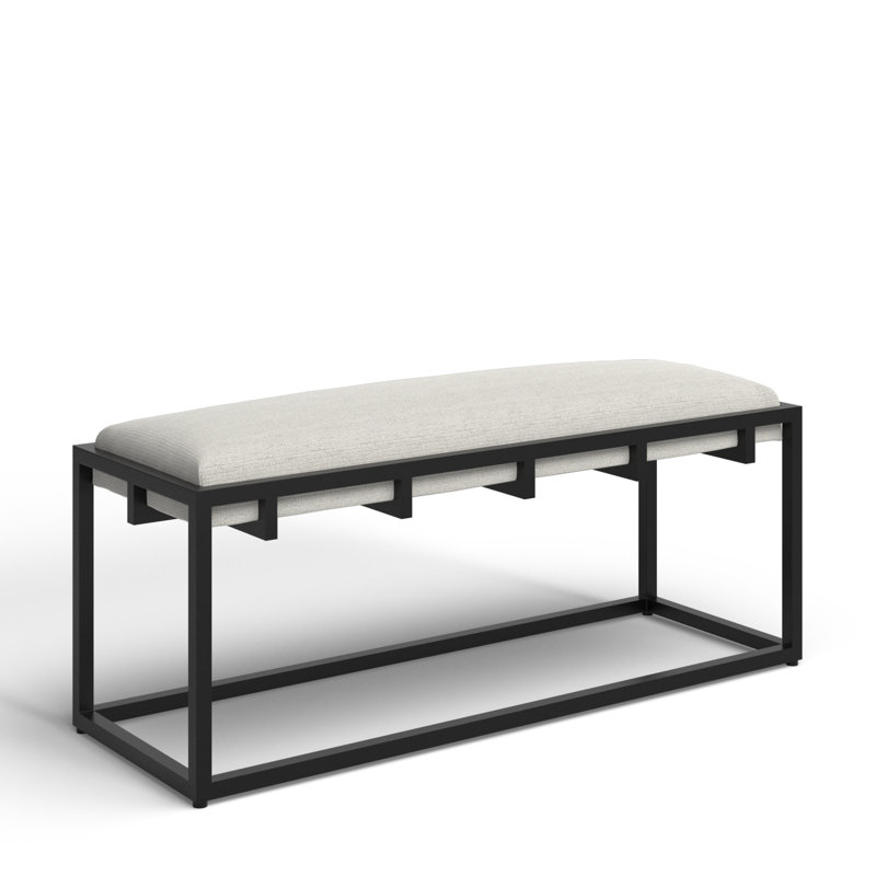 Bridget Polyester Blend Upholstered Bench