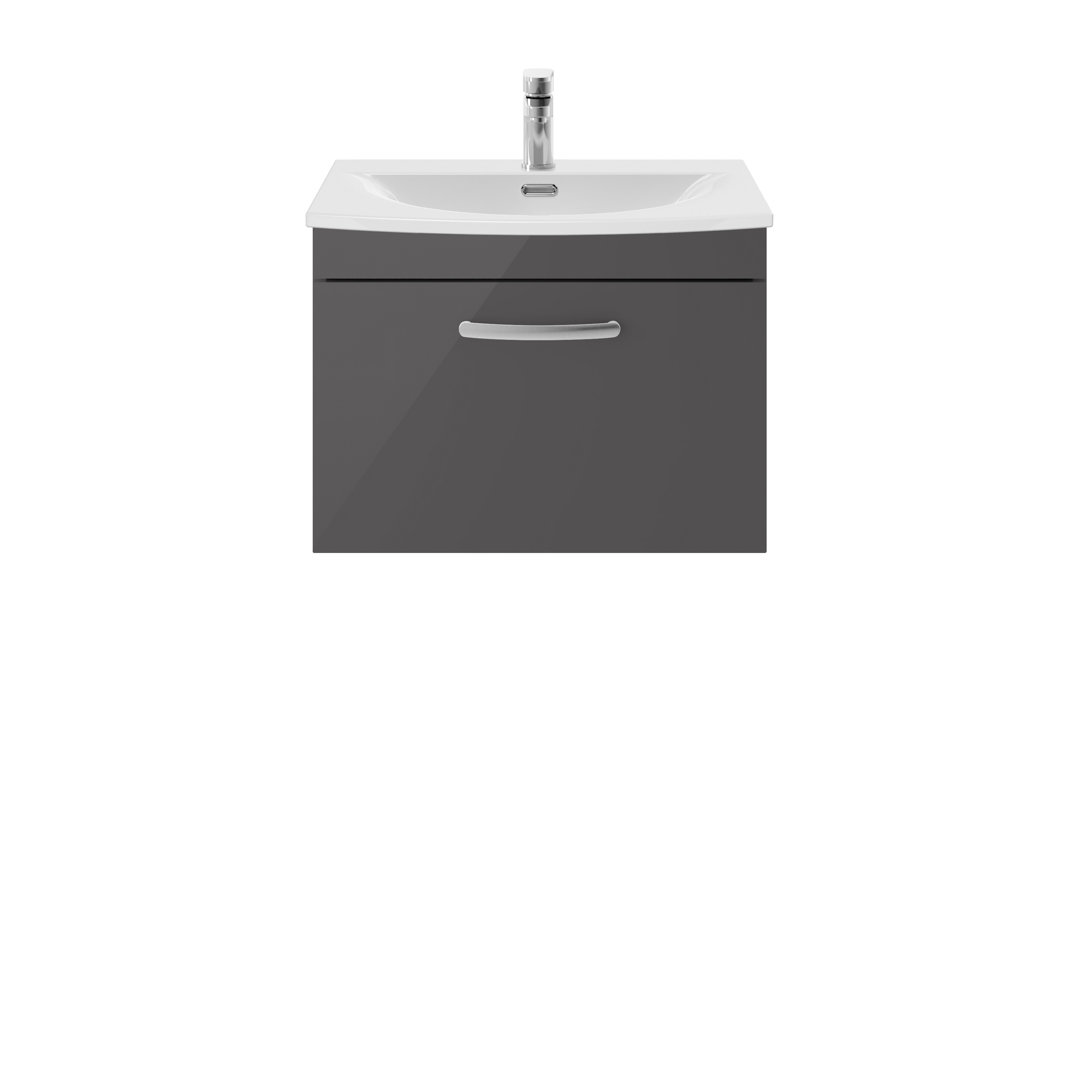 B&Q - 600 Wh Single Drawer Vanity & Basin 4 - Image 2