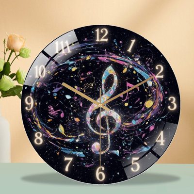 Horloge murale avec horloge murale 12 po