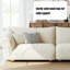 Canapé blanc modulaire en chenille-256946050