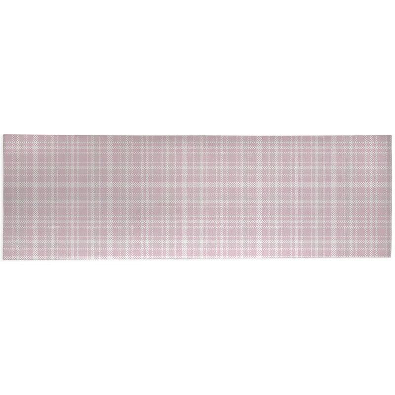 Rocky Tartan Non-Slip Outdoor Rug, Runner 2'6" x 8'