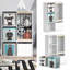 Eidson 107.8 cm H X 72 cm W Kids Bookcase with Toy Storage