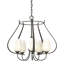 Flora 5 - Light Shaded Geometric Chandelier-10220621-10220627