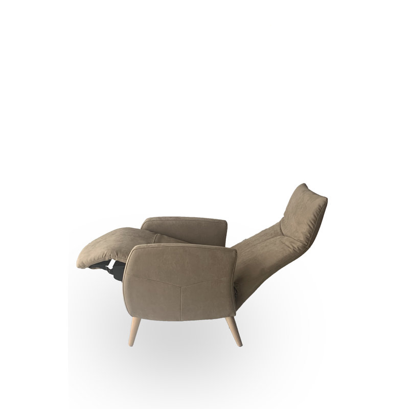 Anelisse 75cm Wide Rocker Standard Recliner, Brown