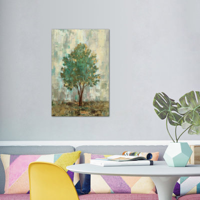 Verdi Trees II, reproduction d'art sur toile tendue