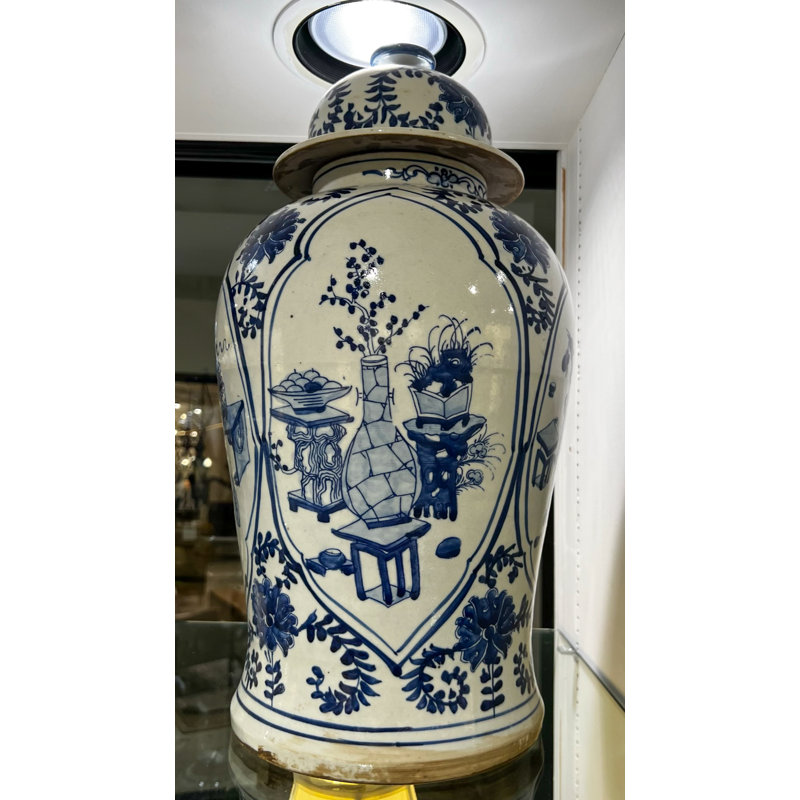 Pot en porcelaine gingembre fabriqué à la main