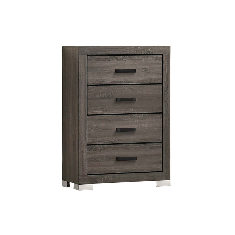 Mobilier de chambre à coucher moderne de style transitionnel 1pc