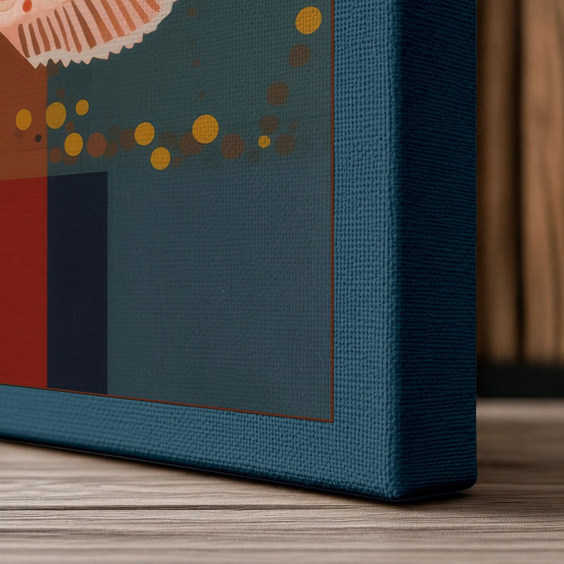 Print, 30x20 - 76.2 x 50.8 cm, Teal Border