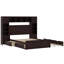 Lit en bois avec armoire tout-en-un-1725672316