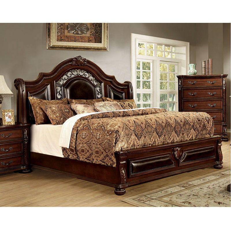 Lit tapissier standard Brucie, Grand