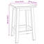 Solid Wood Accent Stool