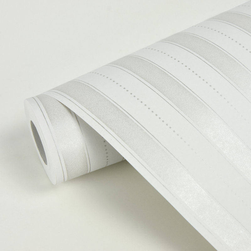 Rouleau de papier peint L 33 pi x l 20,5 po Symphony Light, Platinum