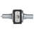 Franklin Collection Modern Brushed Chrome Privacy Bed/Bath Door Handle with Lock