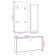 Ruban 8 Pair Shoe Storage Cabinet