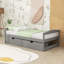 Lit plateforme simple avec tiroirs Comrie-1724863283