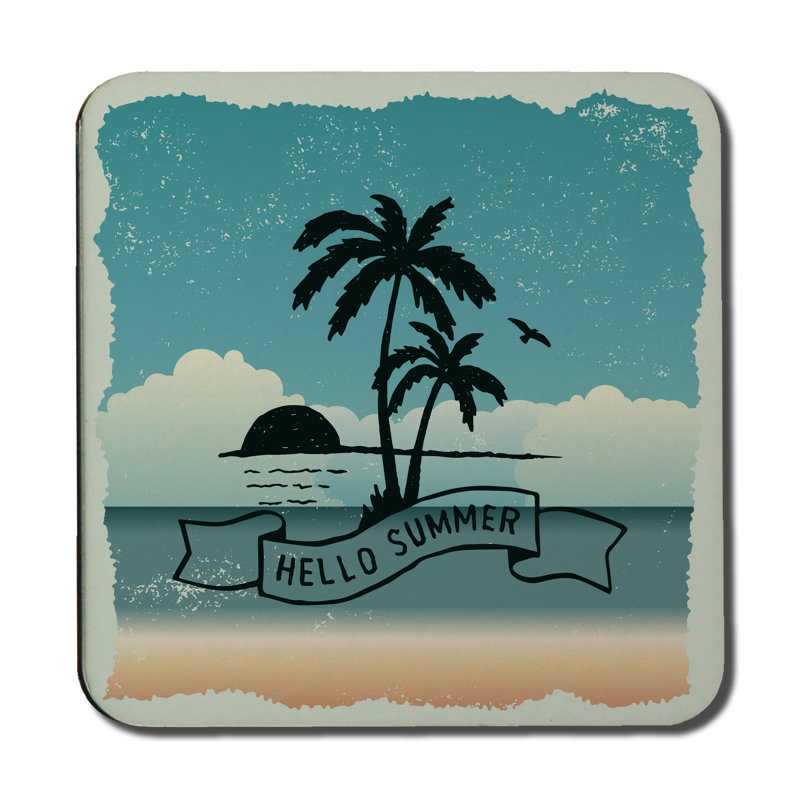 Square 6 Piece Coaster Set