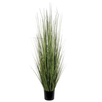 Faux Reed Grass in Pot