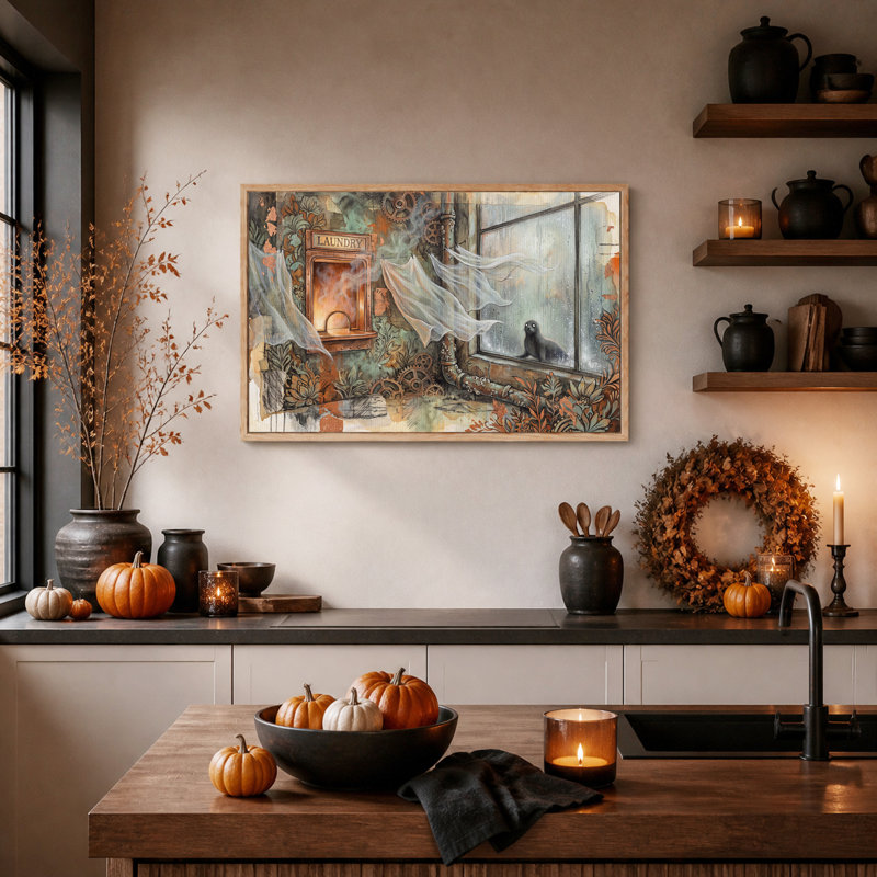 Art mural sur toile Steampunk, H 32 po x l 48 po