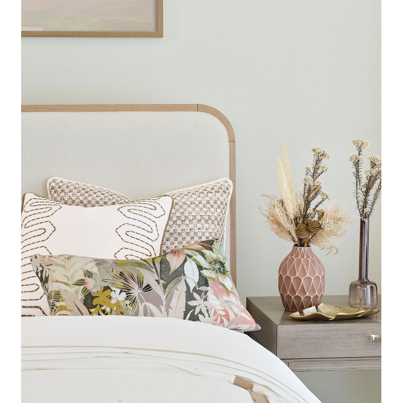 Felicity Linen Lumbar Pillow Cover & Insert