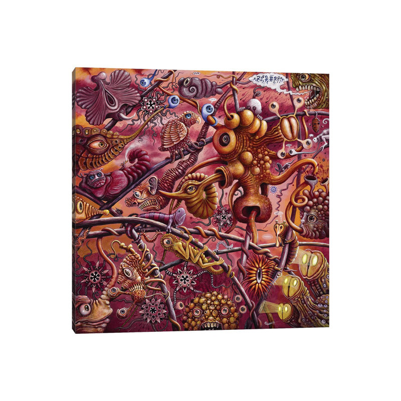 Neurochaos by R.S. Connett - No Frame Print on Canvas