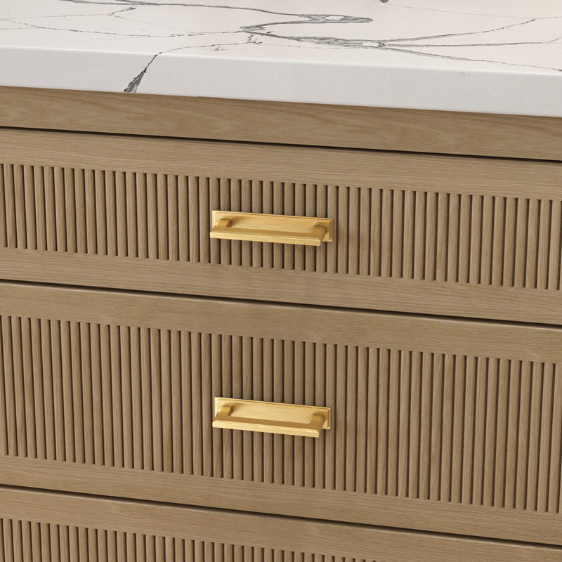 4940 Transitional Back Plate, Satin Brass
