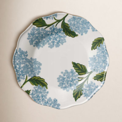 Hydrangea 9" Salad Plate