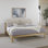 Lit plateforme tapissier Furano