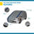 Weather Defender Buckle Mildew Resistant Automobile Cover By Duck Covers-14058148
