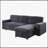 Comfortable Upholstery Sleeper Sectional Sofa with Storage Functionality-2146741668