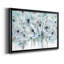 Teal Harmony II - peinture sur toile encadrée-1945175697-1945175696