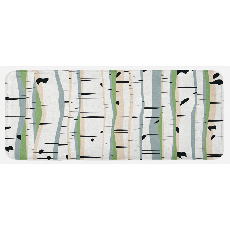 Rustic Synthetic Kitchen Mat
