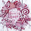 Couronne en maille 20 po Peppermint