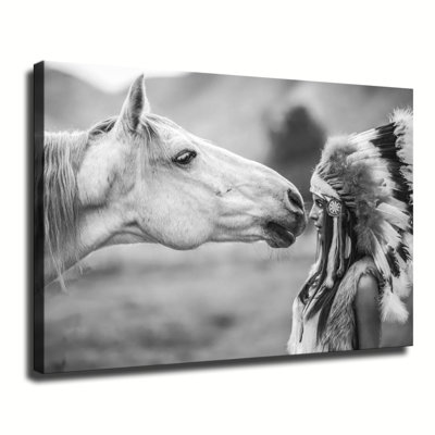 Soul Connection Canvas Wall Art Framed Ready to Hang Living Room Bedroom Home Decor
