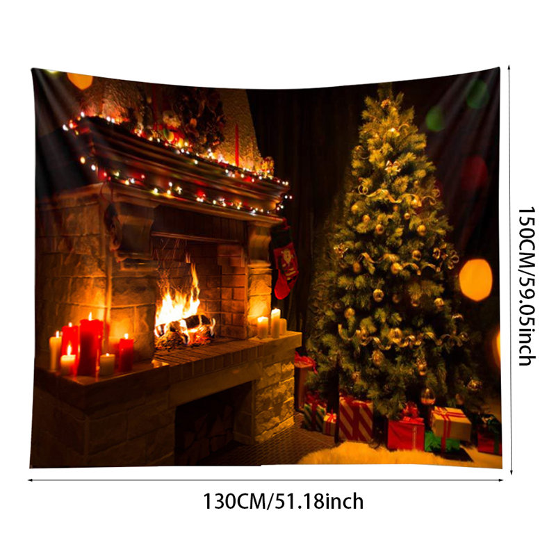 Christmas Tapestry Backdrop