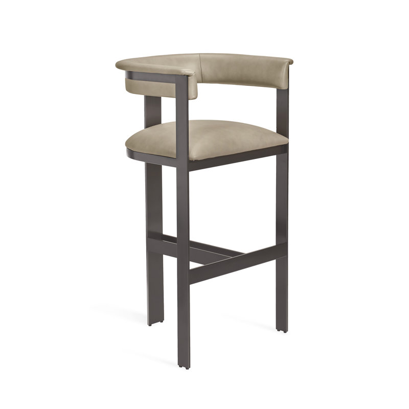 Darcy Bar & Counter Stool, Graphite, Counter Stool (27" Seat Height), Taupe