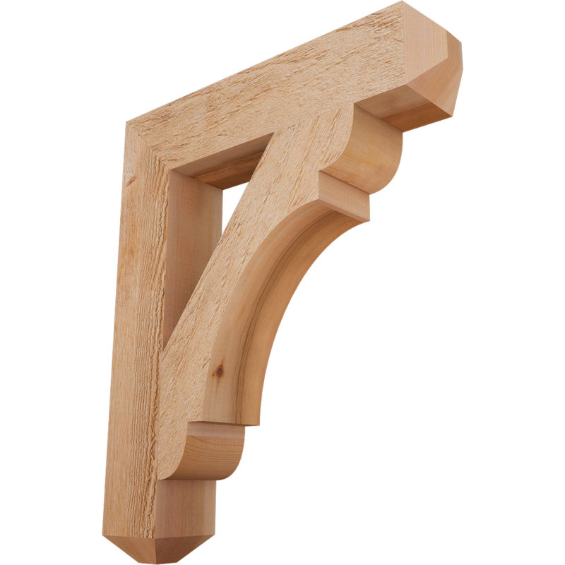 Support pour scie rugueuse Western C 4, l 4 po x P 20 po x H 24 po, H 24 po x l 4 po x P 20 po, Cèdre rouge de l'Ouest (brut)
