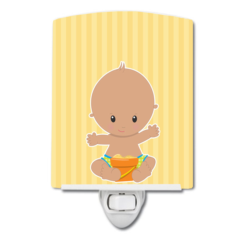 Beach Baby Bathing Suit Ceramic Night Light