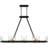Alyworth 8-Light Matte Black Linear Chandelier
