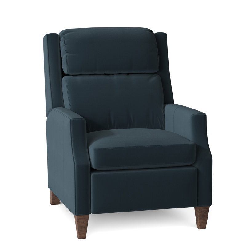 Spyglass 31" Wide Genuine Leather Standard Recliner, Tobacco, 1181 Pearl, Manual