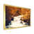 Impression dorée sur toile encadrée