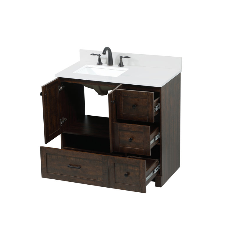 Ensemble de meuble-lavabo simple 36 po Soma, Expresso