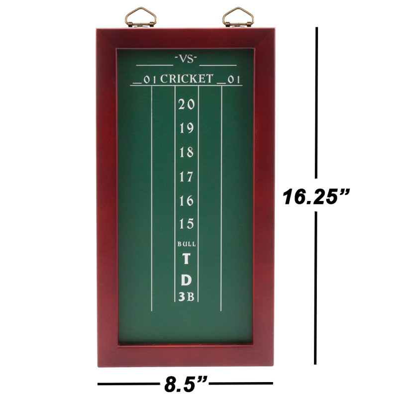 Tableau de pointage pour jeu de fléchettes et de craie GSE